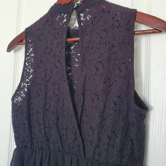 Vero Moda LBD Lace Top Fit & Flare Dress - Picture 4 of 6
